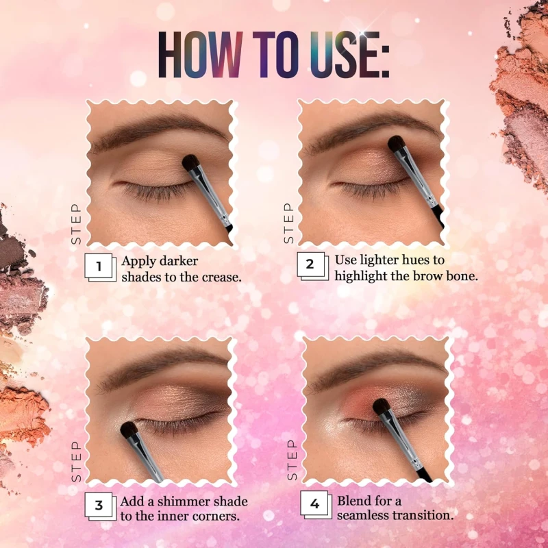 Hilary Rhoda Play N Blend Eyeshadow Palette | Matte & Shimmer Finish | Super-Fine Particles | 18 Trendy Colours | Available In 2 Variants | Blends Easily - 20g (Iconic- Shade 02) thumbnail 7